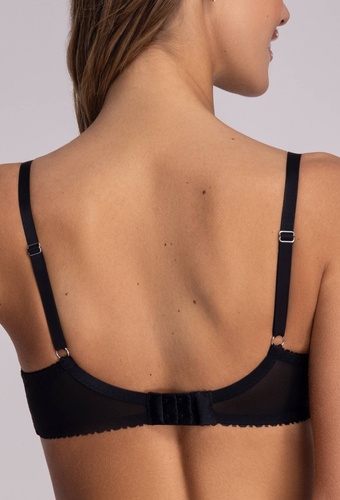 2112 Podprsenka s plným košíčkom Ava - čierna