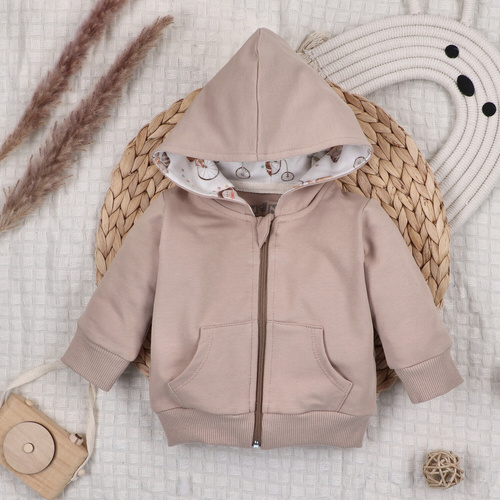 ABN-5594 Detská mikina Circus Nini - 100% organická bavlna, mäkká a bezpečná