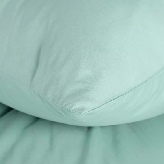 Poťah MI z mikrovlákna Eurofirany, mäkký so zipsom, 100 % polyester, zelený