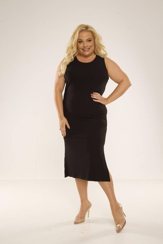 707 Freya Dámske šaty De Lafense - čierne