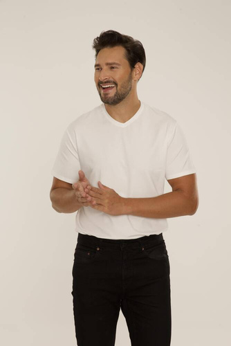 828 Chandler tričko De Lafense - ecru