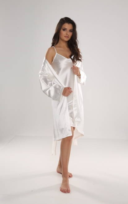 797 Klasický dámsky župan Forex - perleťový