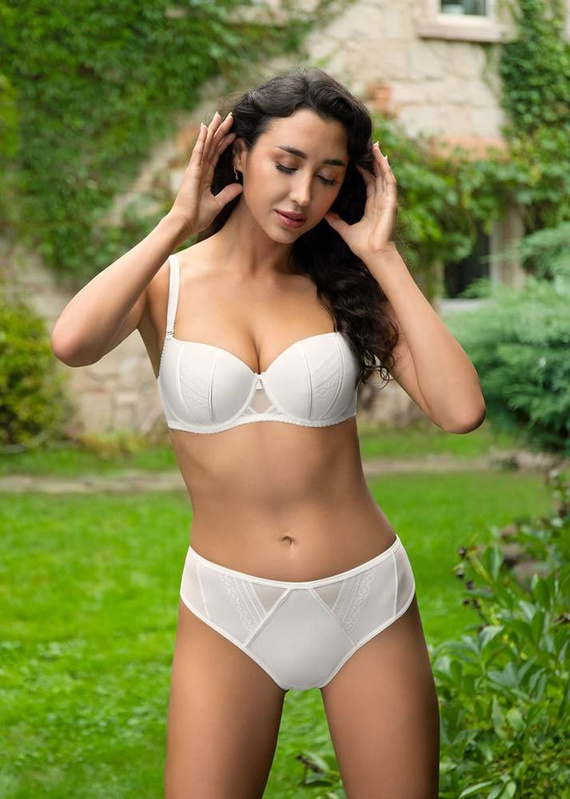 Gorsenia K 671/1 Martynika Balconette podprsenka - krémová