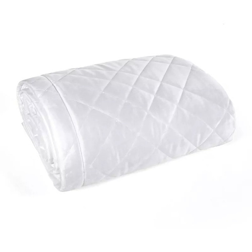 Ria 6 Velúrový dekoračný prehoz Eurofirany biely