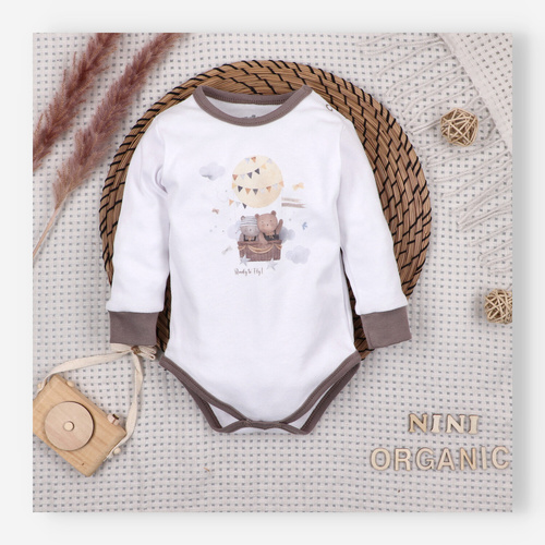 Body Nini 100% Balloon Friends organická bavlna, vyrobené v Poľsku