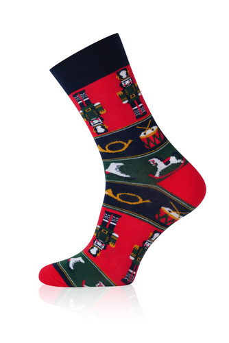 S175D Dlhé ponožky Cracker Italian Fashion