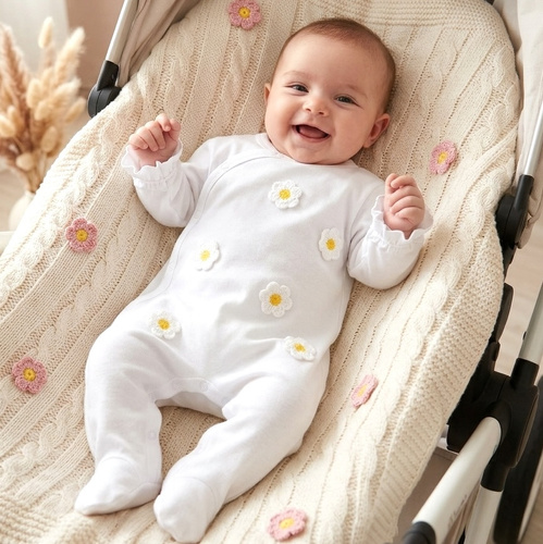 NINI BABY BEAR PILOT overal z organickej bavlny ABN-5748/BIA