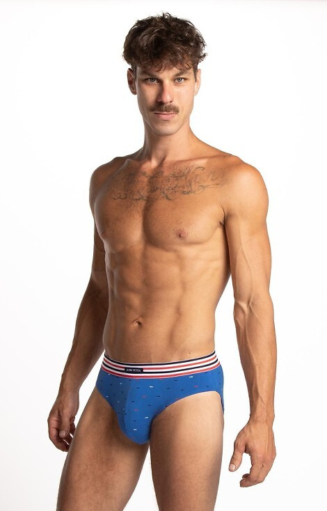 M-1065 Pánske nohavičky Lama 2-pack, bavlna s elastanom, pohodlné a odolné