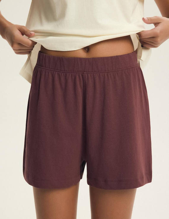 Dámske pyžamo Henderson Evika 44464 – bavlna, ovocná výšivka, šortky