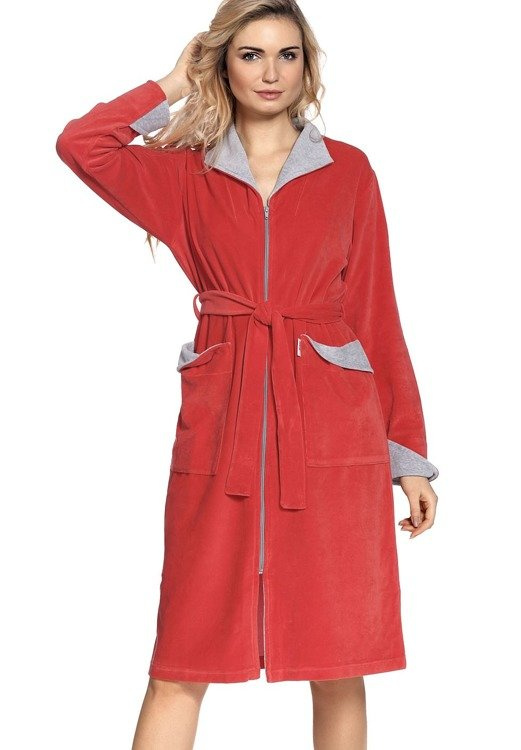 586 Dámsky župan Elodie Castle Forex - koralový