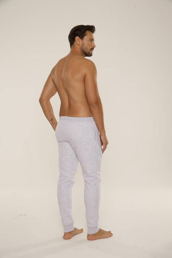 813 Indigo Pánska tepláková súprava De Lafense - svetlý melír