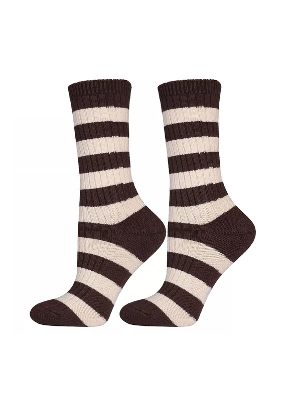 Moraj CDC 400-513 dámske ponožky - rebrované, viskózové, mäkké a bez kompresie