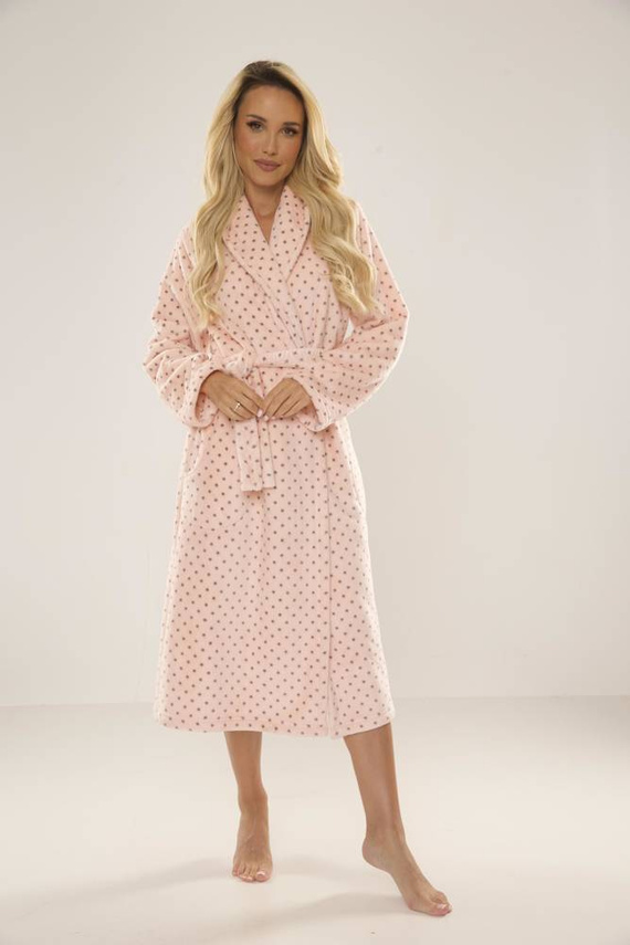 548 Dámsky župan Melanie Long Forex - lososový