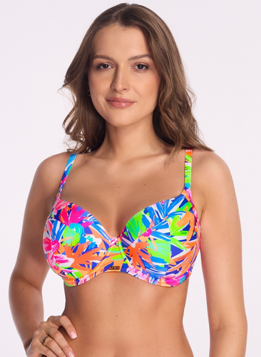 Plavkový podprsenka Full Cup SK 242 Tropical Splash Ava – dokonalá podpora, tropický dizajn