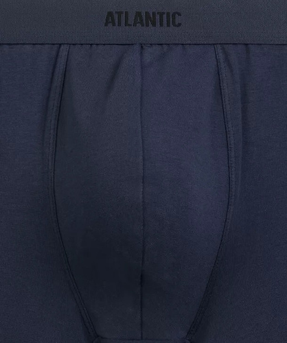 Pánske boxerky Atlantic 3MH-0111 A3 3-pak hnedá-indigová-khaki – 95 % bavlna, priliehavé