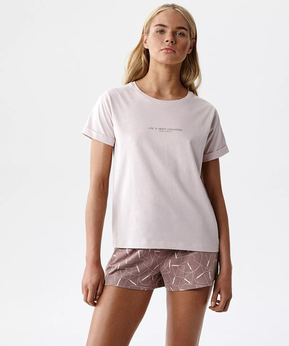 Atlantic NLP-508 Dámske bavlnené pyžamo krátke set