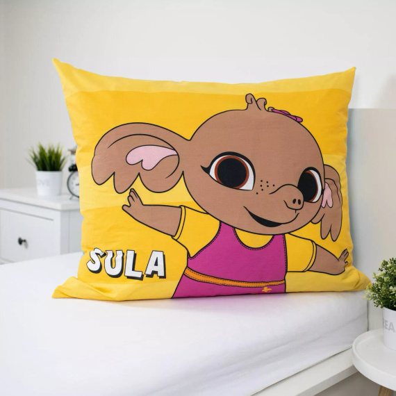 Obliečky Zajačik Bing a Sula 140x200 Jerry Fabrics bavlna
