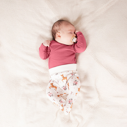 216009 Detský polospánok Lala Nicol - 100% bavlna, potlač s motívmi sárí a ruží