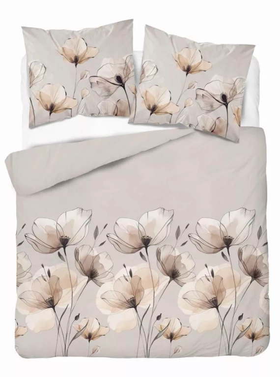 5492 B Detexpol Saténové príbehy cappuccino | 100% bavlna, saténová väzba, zips, darčekové balenie