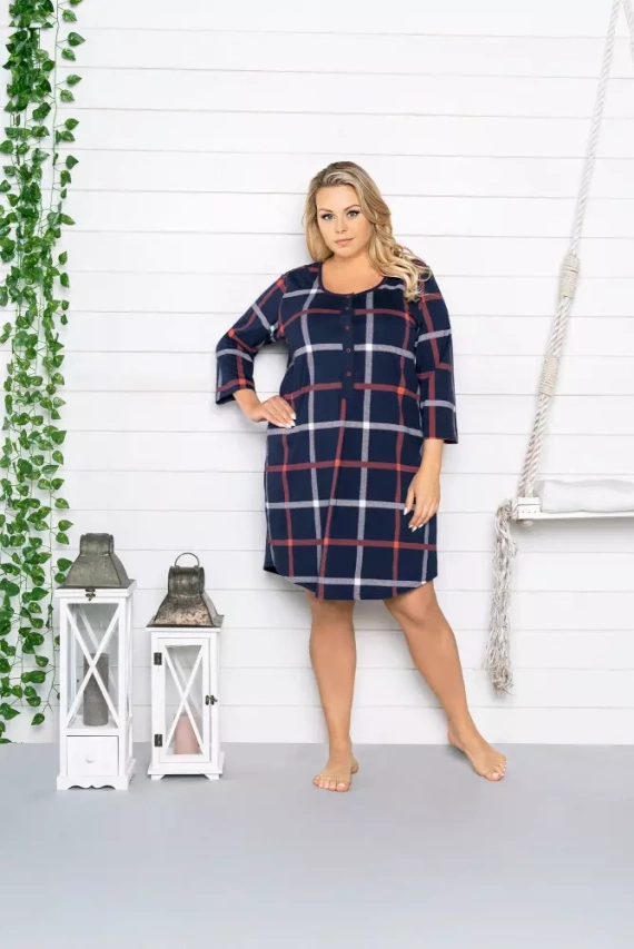 Izera dámske tričko s 3/4 rukávom pre dojčiace ženy Talianska móda - potlač