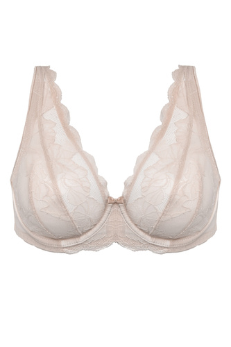 Mediolano Amelia Bralette 19253 Beige – jemná čipkovaná braletka MS6