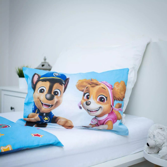 Jerry Fabrics Bavlnené obliečky Paw Patrol PP650 100x135 40x60 Bavlna