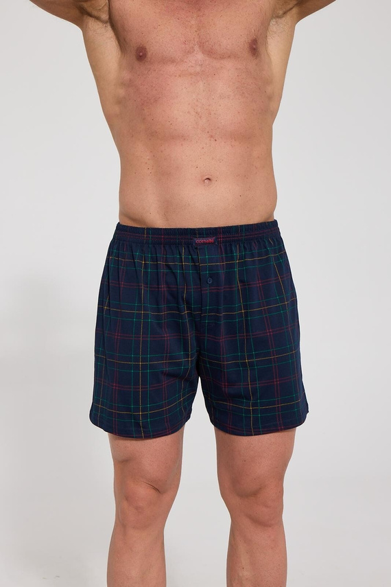 Pánske boxerky Cornette Comfort 002/357 008/357 tmavomodré 100% bavlna