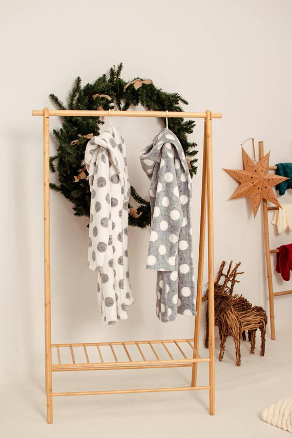 323 Dots Forex župan - sivý