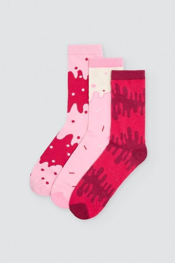 Ysabel Mora 12143 Pánske bavlnené ponožky unisex 3 páry darček 41–46