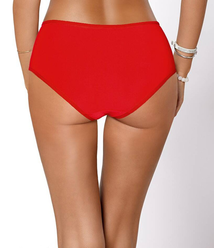 Cynthia Dámske nohavičky Paripari s vysokým pásom - červené