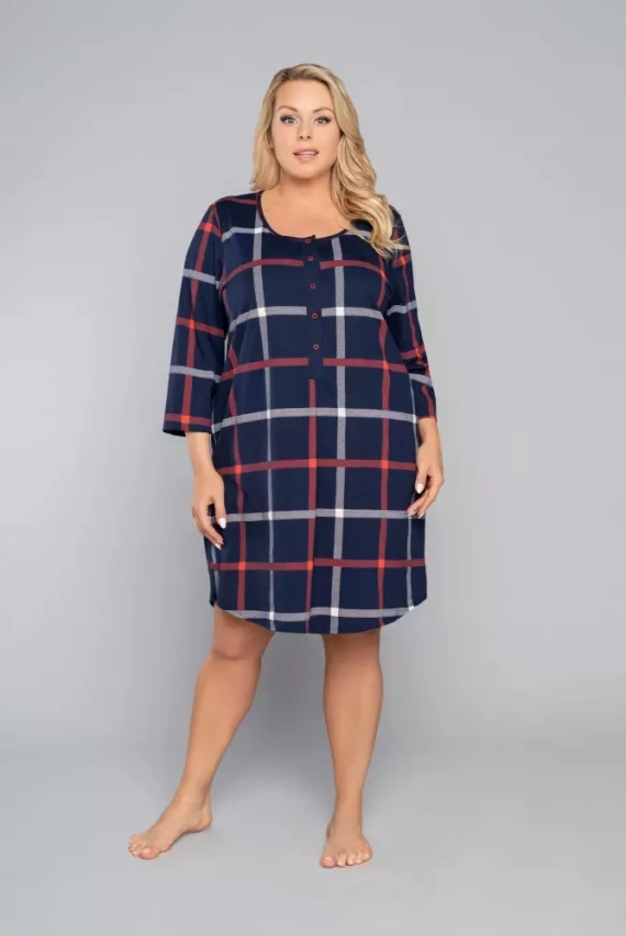 Izera dámske tričko s 3/4 rukávom pre dojčiace ženy Talianska móda - potlač