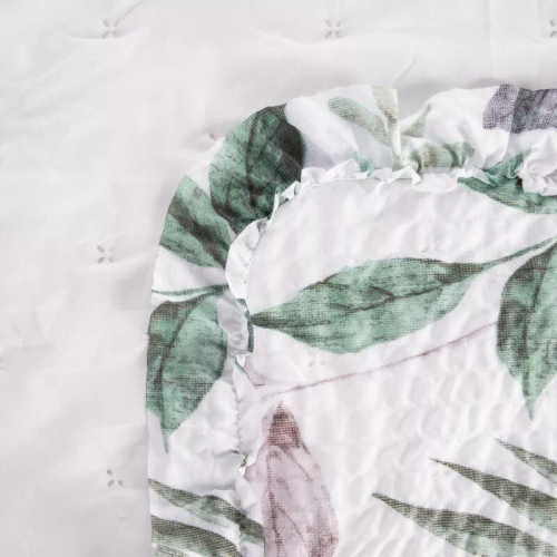 Narzuta Amanda Eurofirany biela dekoratívna 100% polyester elegantná