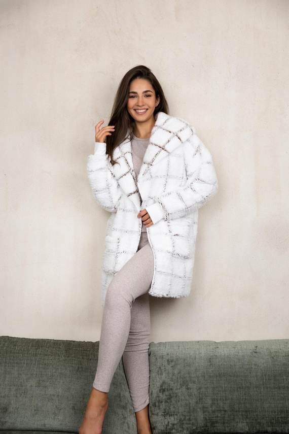 Sensis Delphine Cardigan - bielo-pruhovaný