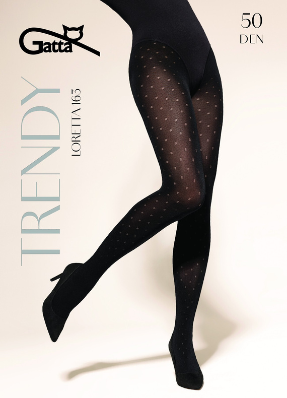 Pančuchy Gatta Trendy Loretta vz.163 50 den – matné, vzorované, krycie