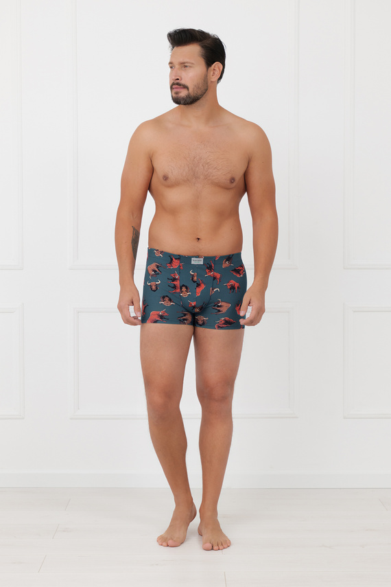 Pánske boxerky Angus Italian Fashion bavlna elastan priliehavé