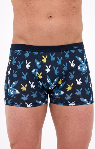 280/251 Boxerky Rabbit Tattoo Cornette - bavlna s potlačou