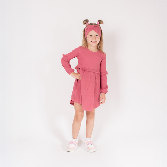 216064 Lala Nicol band - široký rebrovaný pás s ryhou