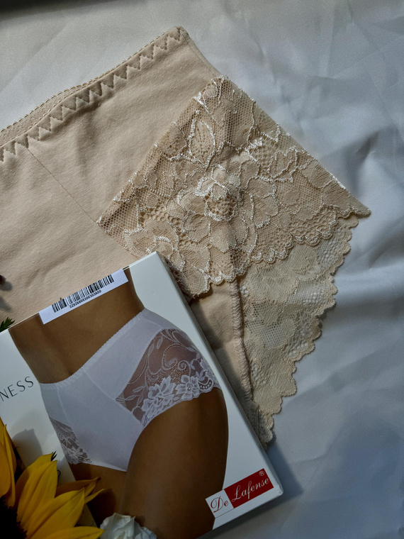 530 Iness Vysoké nohavičky De lafense - béžové