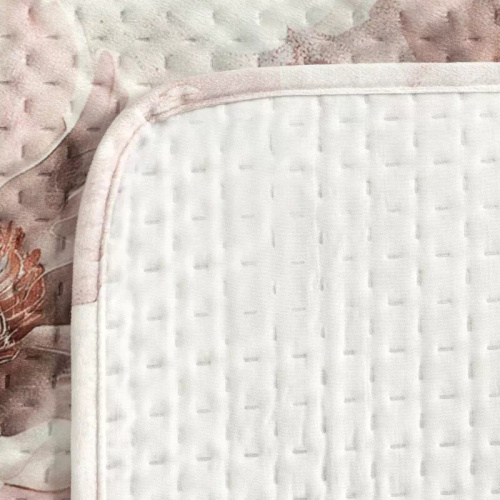 Narzuta Florina Eurofirany pudrová dekoratívna 100 % polyester elegantná