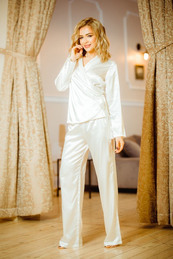 Rawa Dámsky pyžamový komplet Kalimo - ecru