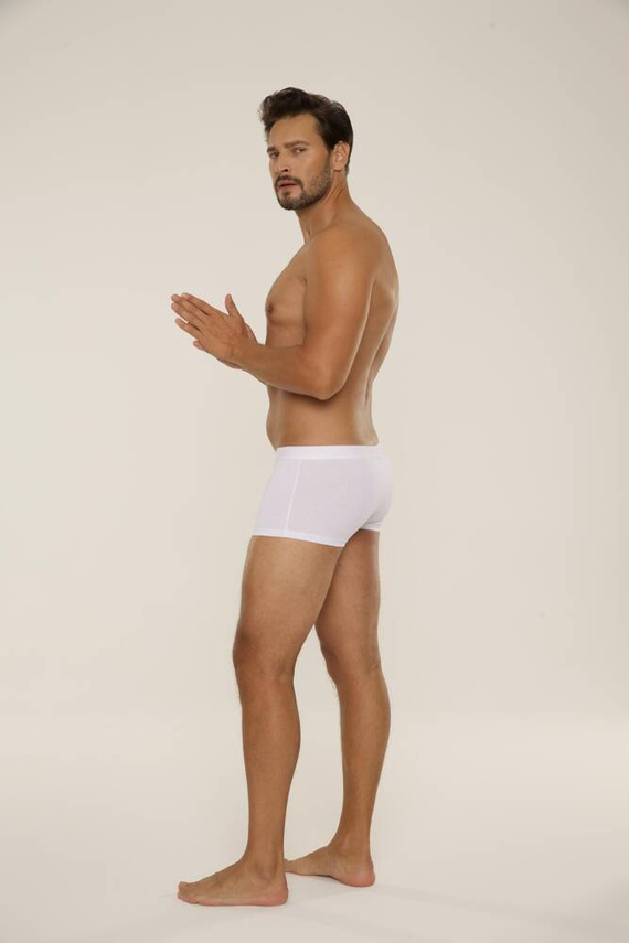 588 Fabrizio Pánske boxerky De Lafense - biele