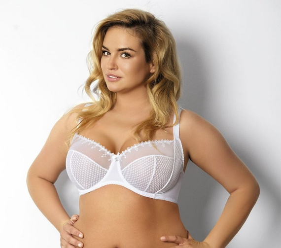 BC-343 Michelle Mäkká podprsenka Kinga biela