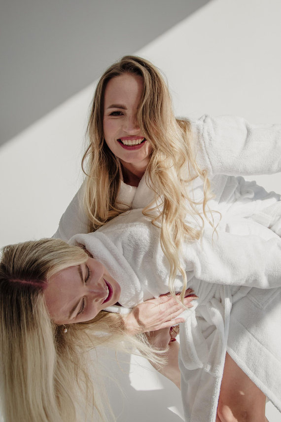 709 Manuela Forex dámsky župan - biely