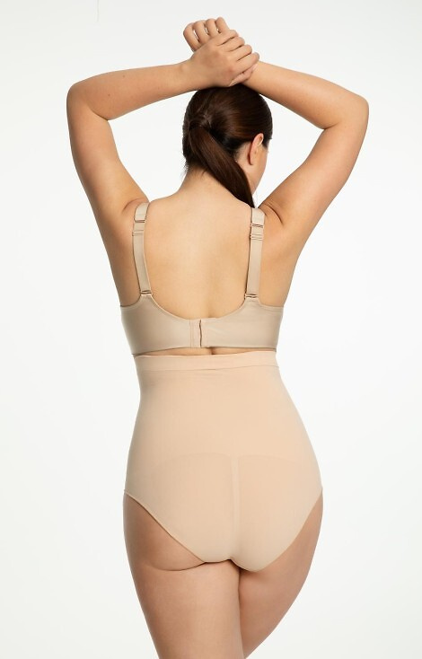 441 Julimex Bezšvové zoštíhľujúce nohavičky - vysoký pás, bez švov