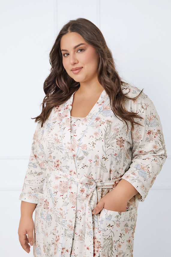 Solita Dámsky župan Italian Fashion - potlač