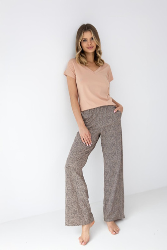 Dámske pyžamo Liana Sensis - bambusové krátke rukávy a dlhé nohavice | Premium comfort