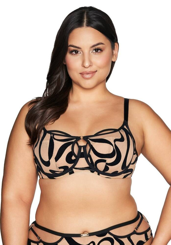 2125 Mäkká podprsenka Ava - béžová