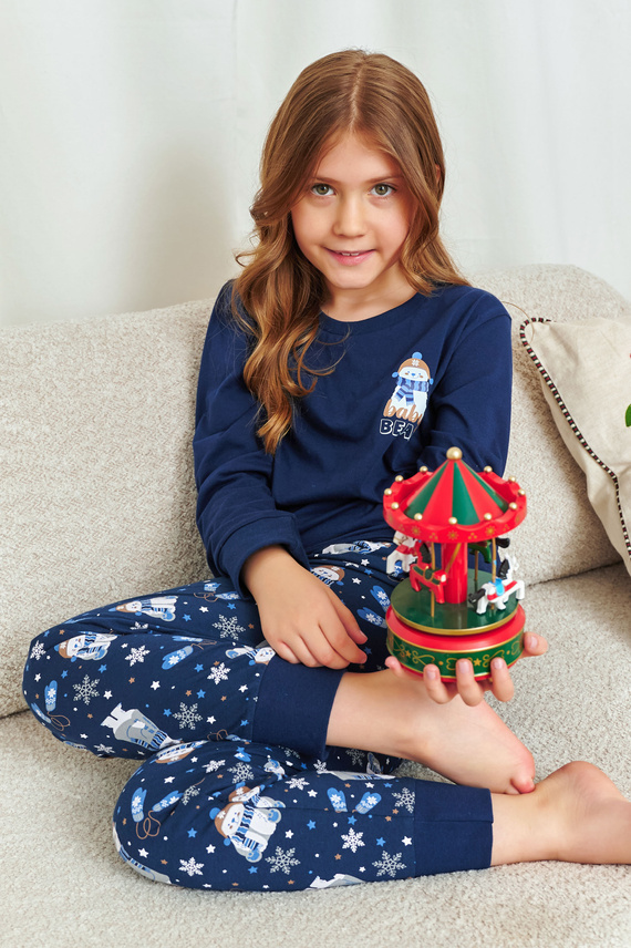 7339 Detské pyžamo Doctor Nap Cozy Bear - 100% bavlna, unisex