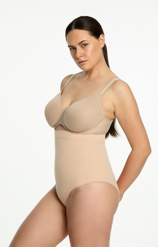 441 Julimex Bezšvové zoštíhľujúce nohavičky - vysoký pás, bez švov