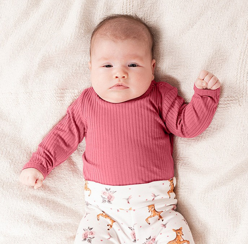 216097 Lala - Detské body Nicol, bavlna, dlhý rukáv